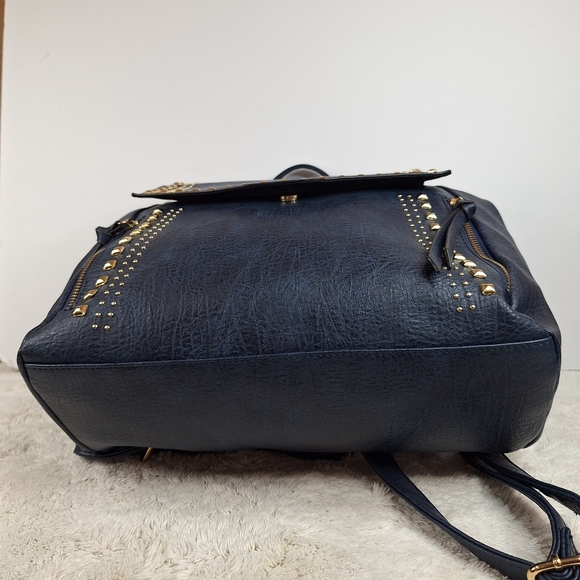 SAM & HADLEY NAVY BLUE BACKPACK - Picture 8 of 12